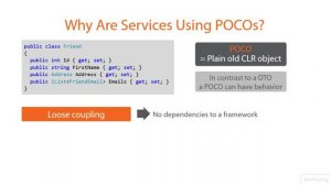 01 03 Why Are Services Using POCOs