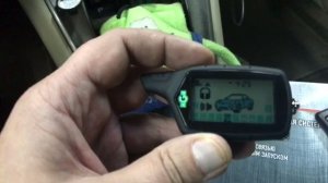 Сигнализация KGB FX-5 с автозапуском, установка на автомобиль Тойота Хайлендер