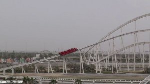 Formula Rossa Off Ride at Ferrari World Abu Dhabi UAE (full HD)