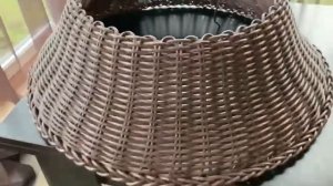 Юбка из ротанга для елки, 75*45*28см, шоколад