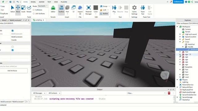 How to make mesh tools in roblox studio. смотреть онлайн