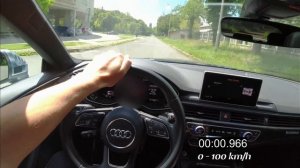 2017 Audi S5 Launch Control POV - Audi S5 Acceleration 0 - 100 km/h