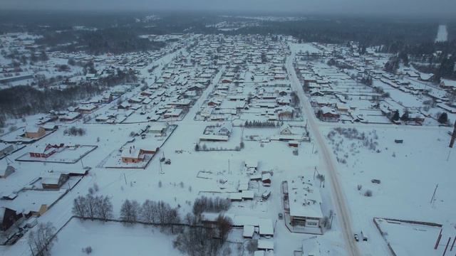 Cело имени Бабушкина, декабрь 2021 (Вологодская область)