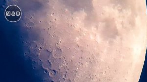 Last Night's Moon with Sky-Watcher Telescope in Colour - 4K