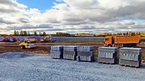 Магнитогорск, мега-стройка парка место Притяжения, правобережный район (17.09.2021)