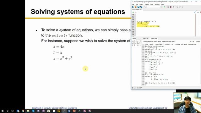 CITS2401 - 10.3. Solving equations смотреть онлайн