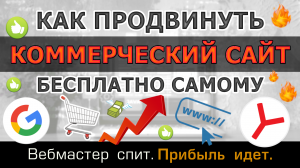 Как самому продвинуть коммерческий сайт. Пошаговое продвижение интернет-магазина бесплатно.