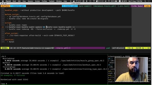 Пишем мобильное фитнес-приложение в связке Ruby + Hanami + Docker + React Native. День 3 смотреть онлайн