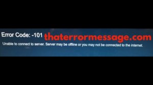 Error Code: -101 (Steam)