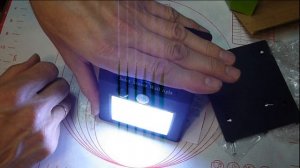 Уличный светильник с датчиком движения.