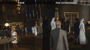 Hitman 3 VR Graphics Comparison: PSVR vs PS4!