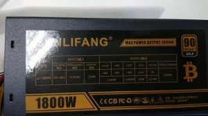 Блок питания для майнинга на 1800Вт