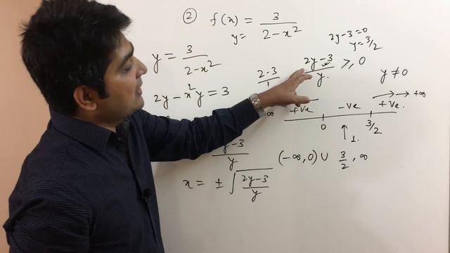 Domain and range of a function in Hindi. Example part- 9 смотреть онлайн