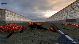 Serious Sam Fusion 2017 beta My Custom Map #2 Silence Of The Nights