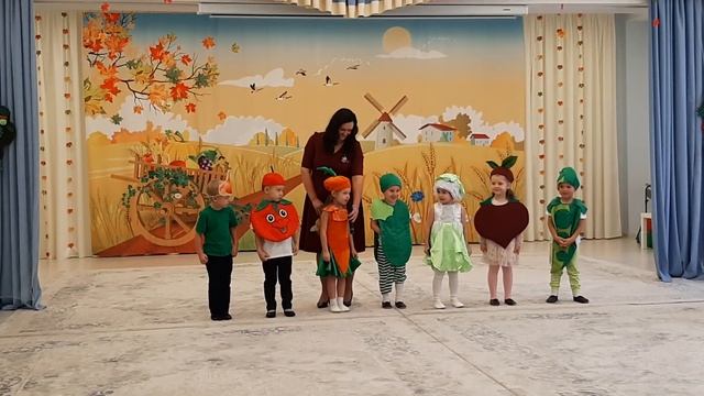 Осенний утренник. Детсад N11. Гномики. смотреть онлайн