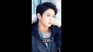 jungkook 2013-2024 🥰3/7 [ jk ver ]💜#bts#btsarmy#jungkook#ytshorts