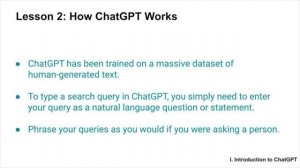 How ChatGPT Works