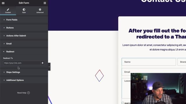 Create A Thank You Page With Elementor: How To Redirect After Form Submit