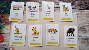 Игры с карточками*английский для детей*