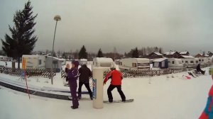 Himos ski 2015.01.04  Химос часть  2