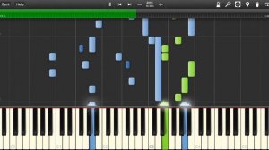 Depeche Mode - Strangelove Piano Cover [Synthesia Piano Tutorial]