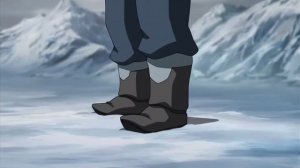 Аанг возвращает силу Корре...