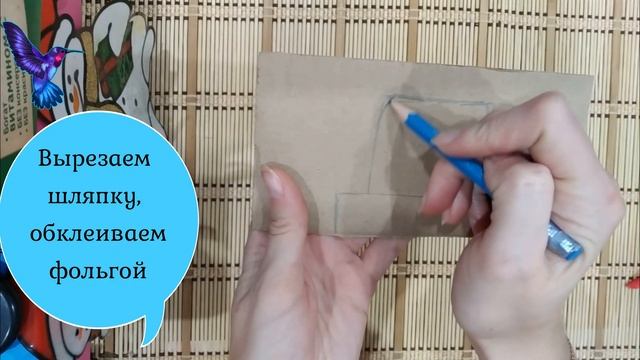 Поделка в детский сад  "Снеговик" смотреть онлайн