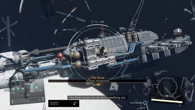 Starfield Persuade Your Way On The Scow No Sudden Moves Mission смотреть онлайн