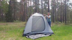 Распаковка - Палатка Trek Planet Tampa 4 / 70217