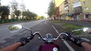YAMAHA VIRAGO 400 прохват город