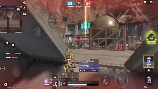 Apex Legends Mobile GAMEPLAY #2 / SENTINEL SNIPER #apexlegendsmobile #apexlegends #apexlegendsclips