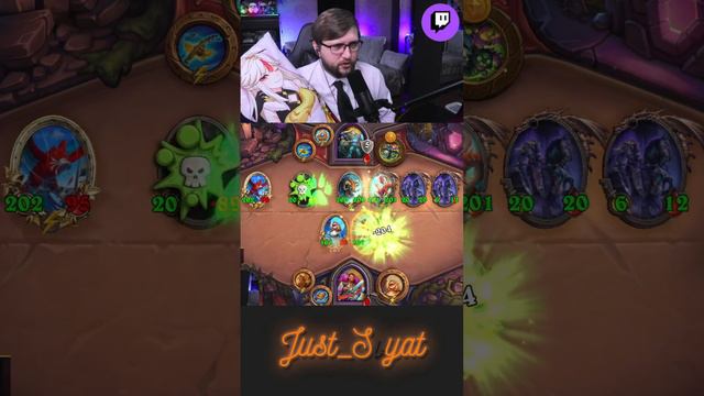 Зверюшки -=) #just_svyat #stream #twitch #hsbg #hs #shorts #hearthstone