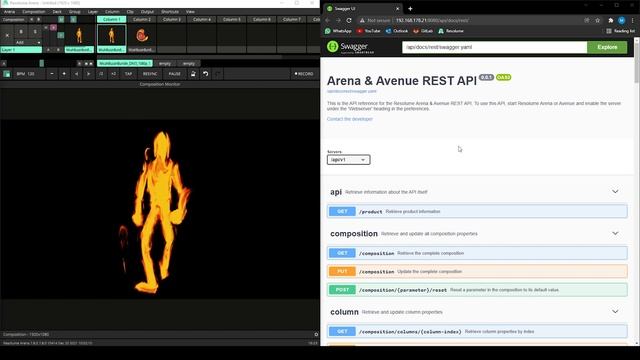 Resolume 7.8 Tutorial: Rest API