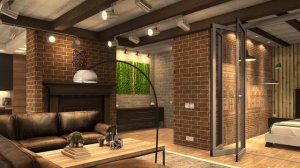 Дизайн интерьера квартиры ❒︎ Стиль Лофт