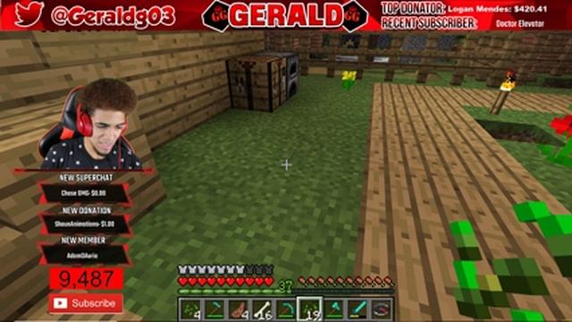 Minecraft Java Edition l Survival server playing with fans ?[Live] #45 смотреть онлайн