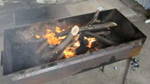 Выбор высоты мангала, подготовка мангала