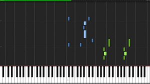 Ruins - Undertale [Piano Tutorial] (Synthesia)