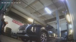 Установка фаркопа на Hyundai Palisade 2021 год. MOTODOR, арт. 90915-E