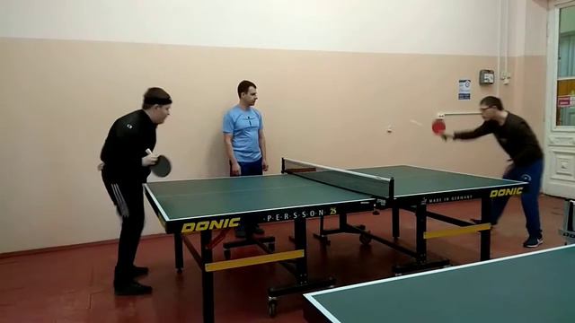 1ч. Обучение настольному теннису ребят с интеллектуальным отклонениями . смотреть онлайн
