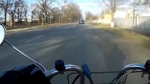 Мокик Рига-Стелла 2.134. Мартовские покатушки