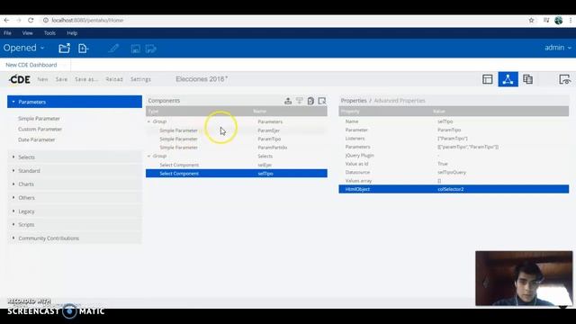 Tablero de Control Pentaho CDE (1) смотреть онлайн