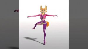 Short Animation Furry (Fox)