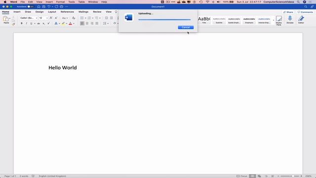 How to TURN ON or OFF Your AutoSave on Microsoft Word for Office 365 - Basic Tutorial | New смотреть онлайн