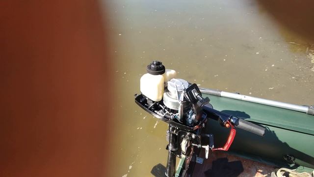 лодочный китайский мотор MTR Marine 2.6 впечатление )