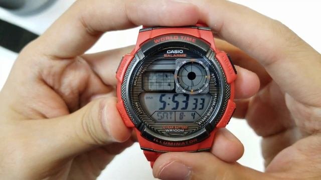 Casio Digital Watch AE-1000W-4A
