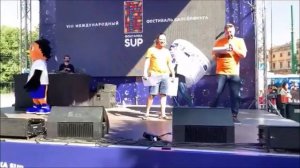 Фонтанка сап 2023 Награждение за 3 место в номинации оформление сап доски