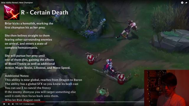 БРАЄР: ОГЛЯД ВМІНЬ (BRIAR) | НОВИЙ ЧЕМПІОН League of Legends смотреть онлайн