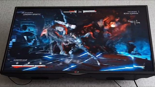 Mortal Kombat X Джеки Бриггс VS Кун Цзинь