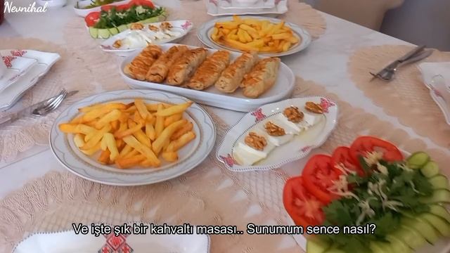 AİR FRYERLE DAVETLİ MİSAFİR HAZIRLIĞI?HARİKA KAHVALTI SUNUM FİKİRLERİ☕️FARKLI KIŞ HAZIRLIKLARI
