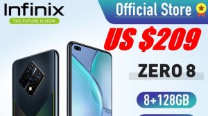 Смартфон, Infinix ZERO 8, 7 дюймов, 8 ГБ ОЗУ, 128 Гб.